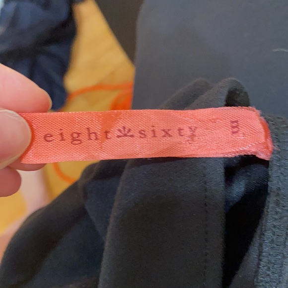 Chic V-Neck eight sixty Black Dress - Picture 3 of 3